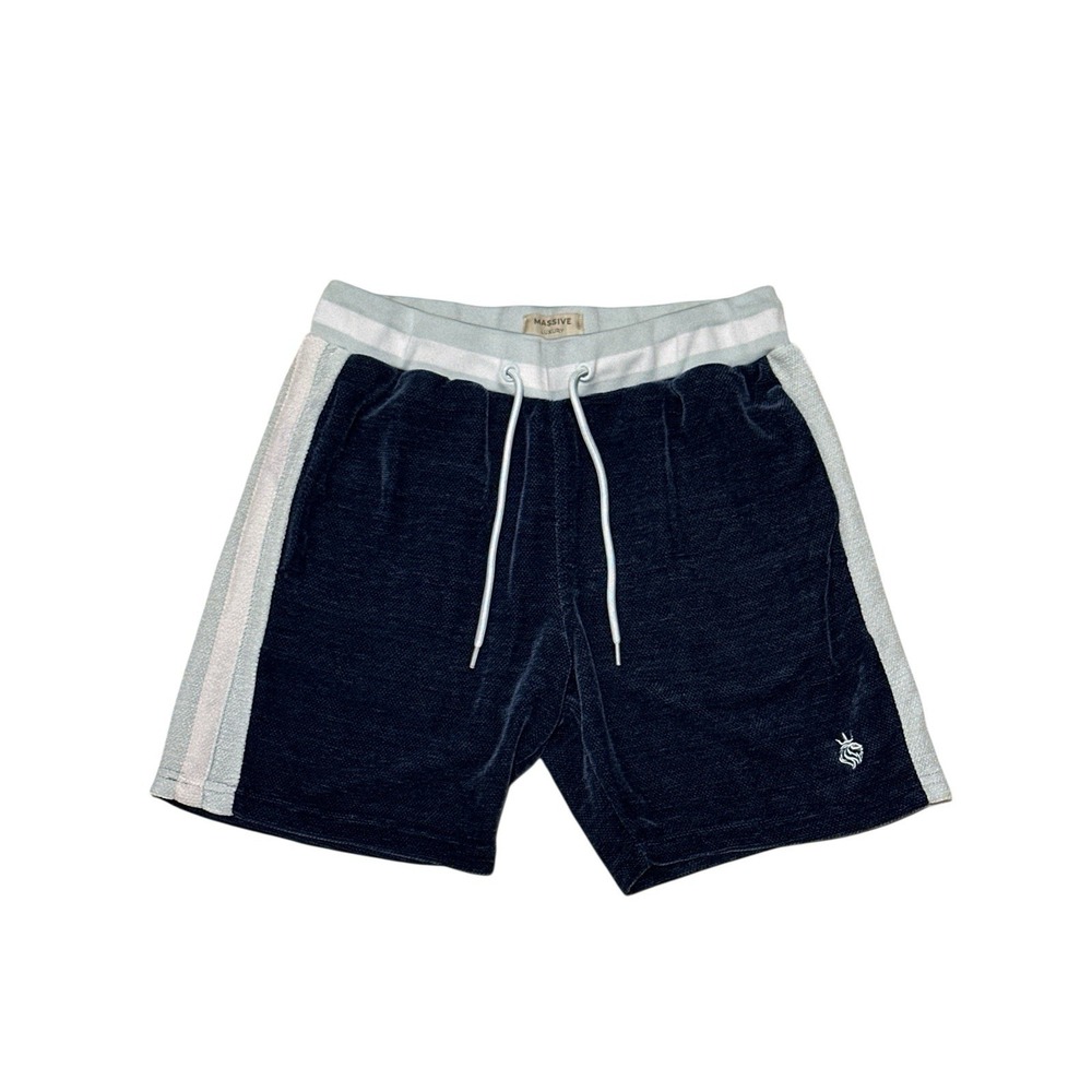 Massive Luxury Terry Spa Shorts Super Soft W/ Drawstring & Pockets Men's‎ Size S